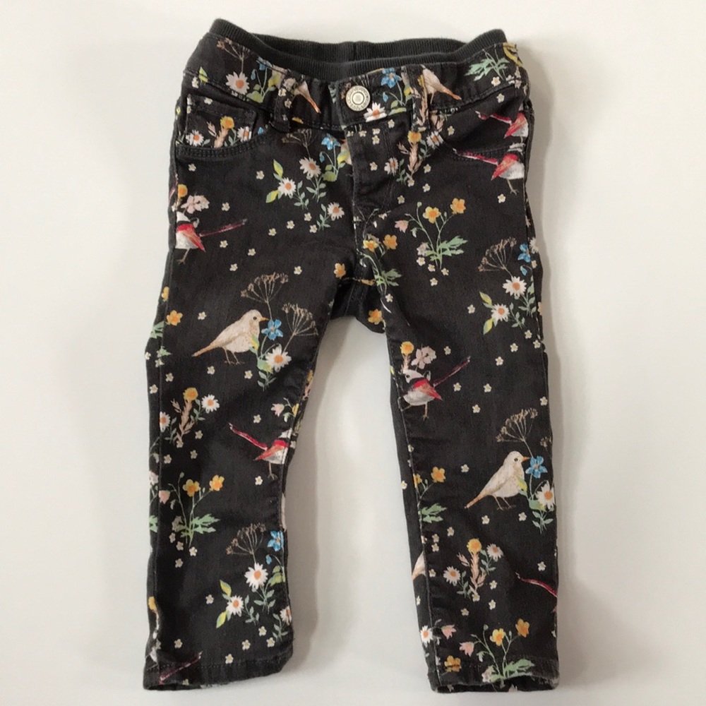 Baby gap Girls bird jeans 18-24 months